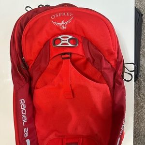 Osprey Radial 26L Backpack M/L (Red/Green)